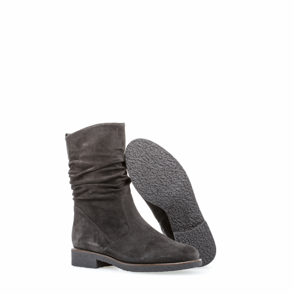 Slouch Boot Gris Foncé Gabor | Exclusif